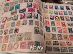 Collection de timbres mammouth et puissante dans l'album Harris 1953. Vintage ++