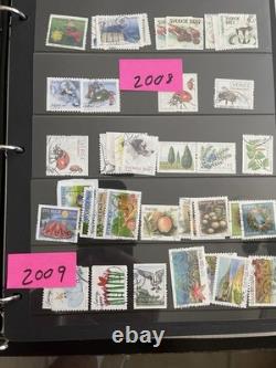 Collection de timbres modernes de Suède dans un album, valeur CAT élevée, TOP