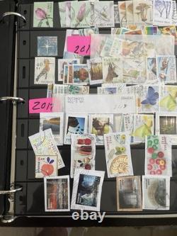 Collection de timbres modernes de Suède dans un album, valeur CAT élevée, TOP