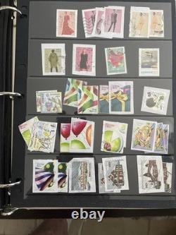 Collection de timbres modernes de Suède dans un album, valeur CAT élevée, TOP