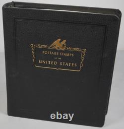 Collection de timbres neufs de 725+ et 4 feuillets des États-Unis 1979-1988 dans un album White Ace