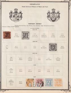 Collection de timbres neufs et utilisés d'Allemagne sur pages d'album - Succession du Dr. Schultz Q189