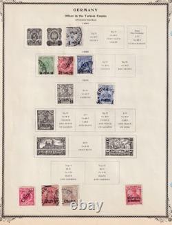 Collection de timbres neufs et utilisés d'Allemagne sur pages d'album - Succession du Dr. Schultz Q189