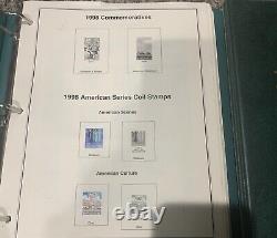 Collection de timbres patrimoniaux américains, Volumes 1-3 1985-2020, Voir la description