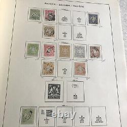 Collection de timbres-poste allemands en livre et en pages volantes mélangées, voir la vidéo.