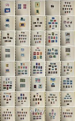Collection de timbres-poste de Roumanie Album Schaubek 1967-1980 1300 pièces 077 Brie
