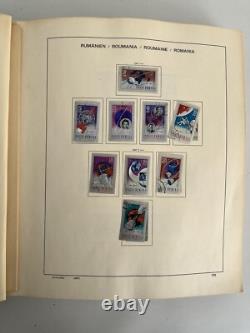 Collection de timbres-poste de Roumanie Album Schaubek 1967-1980 1300 pièces 077 Brie