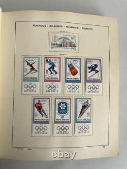Collection de timbres-poste de Roumanie Album Schaubek 1967-1980 1300 pièces 077 Brie