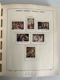 Collection de timbres-poste de Roumanie Album Schaubek 1967-1980 1300 pièces 077 Brie
