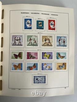 Collection de timbres-poste de Roumanie Album Schaubek 1967-1980 1300 pièces 077 Brie