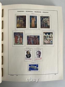 Collection de timbres-poste de Roumanie Album Schaubek 1967-1980 1300 pièces 077 Brie