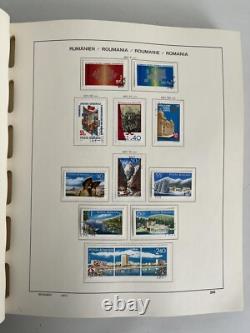 Collection de timbres-poste de Roumanie Album Schaubek 1967-1980 1300 pièces 077 Brie