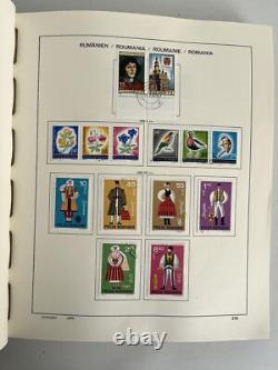 Collection de timbres-poste de Roumanie Album Schaubek 1967-1980 1300 pièces 077 Brie