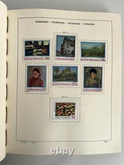 Collection de timbres-poste de Roumanie Album Schaubek 1967-1980 1300 pièces 077 Brie
