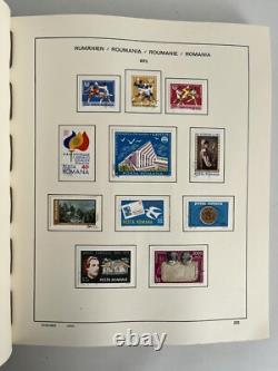 Collection de timbres-poste de Roumanie Album Schaubek 1967-1980 1300 pièces 077 Brie