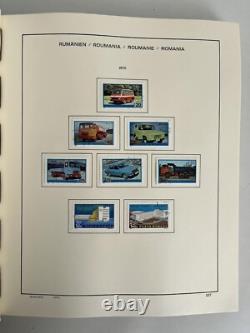 Collection de timbres-poste de Roumanie Album Schaubek 1967-1980 1300 pièces 077 Brie