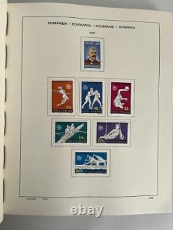 Collection de timbres-poste de Roumanie Album Schaubek 1967-1980 1300 pièces 077 Brie