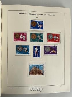 Collection de timbres-poste de Roumanie Album Schaubek 1967-1980 1300 pièces 077 Brie