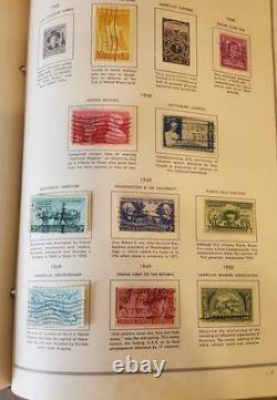 Collection de timbres-poste des États-Unis Album des timbres Liberty