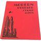 Collection De Timbres-poste Modernes De Scott Reliure Vintage De 1946 Album Rouge N°3