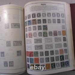 Collection de timbres-poste vintage, livre 6 sur 8 - des années 1800 aux années 1970 dans un album