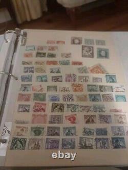 Collection de timbres puissants dans le monde en valeur et en qualité. 1800 et plus. TOPS +