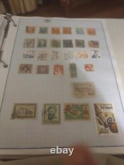 Collection de timbres puissants dans le monde en valeur et en qualité. 1800 et plus. TOPS +