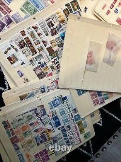 Collection de timbres rares neufs et d'occasion des États-Unis et du monde entier. 20 livres