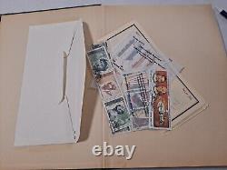 Collection de timbres russes album 9x12