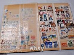 Collection de timbres russes album 9x12