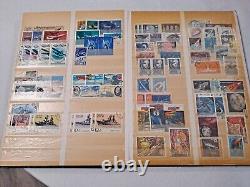 Collection de timbres russes album 9x12