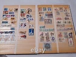 Collection de timbres russes album 9x12