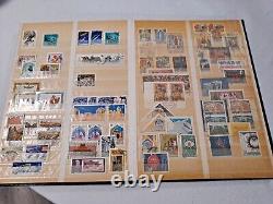 Collection de timbres russes album 9x12