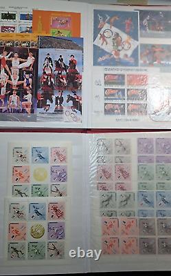 Collection de timbres sportifs thématiques dans 3 albums Lighthouse (belle collection) Voir les photos.