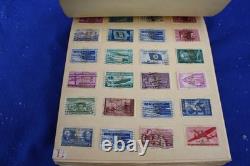 Collection de timbres vintage États américains villes Europe OTAN naval aérien années 1950 album À VOIR