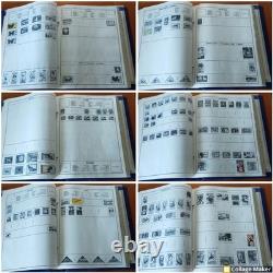 Collection de timbres vintage - LOT de 5 ALBUMS - VOIR LA VIDÉO DANS LA DESCRIPTION - des années 1800 aux années 1980<br/>