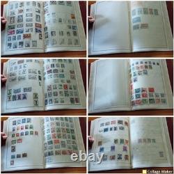 Collection de timbres vintage - LOT de 5 ALBUMS - VOIR LA VIDÉO DANS LA DESCRIPTION - des années 1800 aux années 1980<br/>