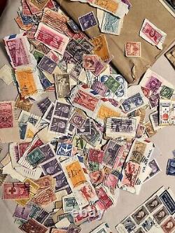 Collection de timbres vintage Lot international trié INTACT