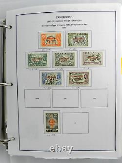 Collection de timbres vintage internationaux de plus de 1100 personnalités nationales du mobilier