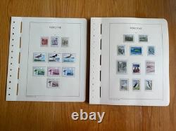 Collection des îles Féroé sur pages d'album Lighthouse sans charnières 1919-2001