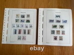 Collection des îles Féroé sur pages d'album Lighthouse sans charnières 1919-2001