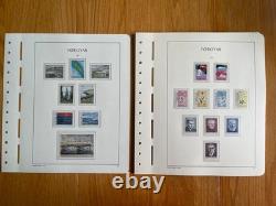 Collection des îles Féroé sur pages d'album Lighthouse sans charnières 1919-2001