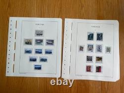 Collection des îles Féroé sur pages d'album Lighthouse sans charnières 1919-2001
