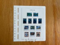 Collection des îles Féroé sur pages d'album Lighthouse sans charnières 1919-2001