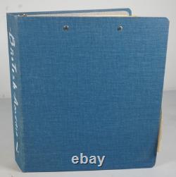 Collection du Commonwealth britannique de plus de 1 700 timbres oblitérés conservés dans un album