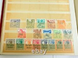 Collection du gouvernement général et d'occupation allemande dans un album à pochettes
