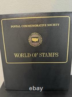 Collection et album de timbres PCS Monde 154/157 Panneaux 3500 $+ de valeur au détail de PCS