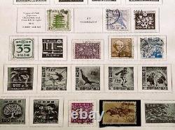 Collection étendue du JAPON 1000 timbres sur des pages d'album VINTAGE plus anciens certains MNH