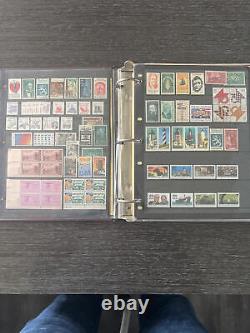 Collection exceptionnelle de timbres des États-Unis dans le classeur 5M032