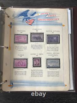 Collection exceptionnelle de timbres des États-Unis dans le classeur 5M032